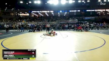 3A 106 lbs Quarterfinal - Rocco Ruiz, Doral Academy vs Erik Perez, Palmetto Ridge H.S.