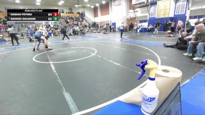 144 lbs Quarterfinal - Demian Pryima, Newport Harbor vs Georgii Guledani, Agoura