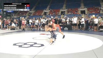 138 lbs Cons. Sub-rd Of 64 - Chase Morrison, Michigan vs Graeson Swarm, Nebraska