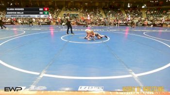 50 lbs Consolation - Clara Hughes, Moen Wrestling Academy vs Aniston Mills, Keystone Wrestling Club