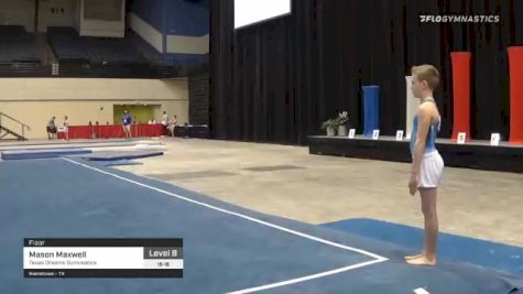 Mason Maxwell - Floor, Texas Dreams Gymnastics - 2021 USA Gymnastics Development Program National Championships