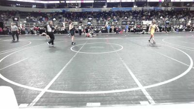 106 lbs Quarterfinal - Trevor Cole, Eierman Elite vs Lane Perdue, York WC