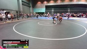 165 lbs Cons. Round 2 - Brody Preisendorf, Redwood -Visalia vs Christopher Gonzalez, Pittsburg Senior