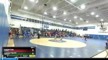 126 lbs Semifinal - Cason Cox, Warden vs Aaron Polito, Tonasket