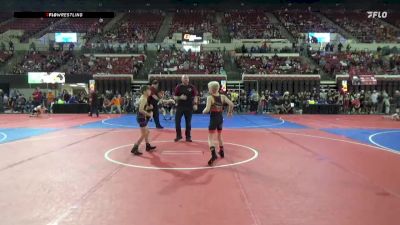 77 lbs Champ. Round 1 - Soren Garman, Spartan Youth Wrestling Club vs Adrian Frieze, Colstrip Wrestling Club