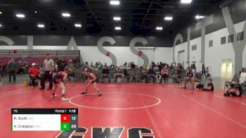 75 lbs Placement Matches (8 Team) - Henry Craiglow, Elite Ath Club WE vs Harry Scott, Legacy National