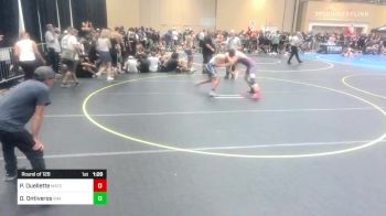 138 lbs Round Of 128 - Preston Ouellette, MatCats vs Dominic Ontiveros, Rim Wrestling