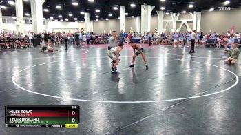 120 lbs Round 4 (6 Team) - Tyler Bracero, Dog Pound Wrestling Club vs Miles Rowe, Team STL Red