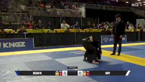 Obry vs Megan M 2025 Pan Kids Jiu-Jitsu IBJJF Championship