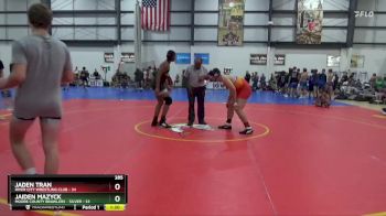 285 lbs Round 2 (3 Team) - Jaden Tran, RIVER CITY WRESTLING CLUB vs Jaiden Mazyck, MOORE COUNTY BRAWLERS - SILVER