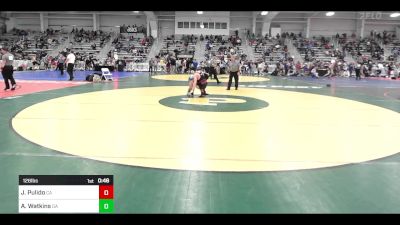 126 lbs Consi Of 64 #1 - Joseph Pulido, CA vs Andrew Watkins, GA