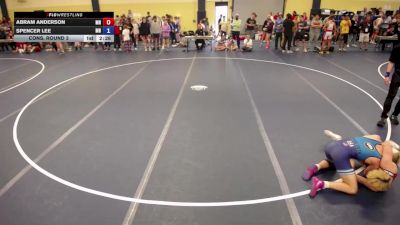 138 lbs Cons. Round 3 - Abram Anderson, MN vs Spencer Lee, MN