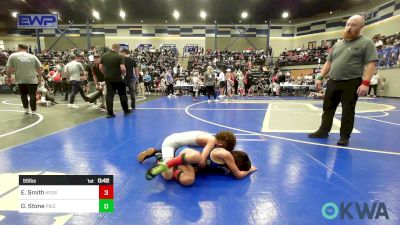 55 lbs Consi Of 4 - Easton Smith, Kingfisher YellowJackets vs Oaklee Stone, Piedmont