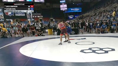 138 lbs Champ. Rd Of 128 - Jack Simpson, Colorado vs Jaylen Civil, Missouri