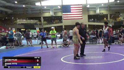 165 lbs Round 3 - Jacob Pyles, KY vs Shonn Pitts, OK