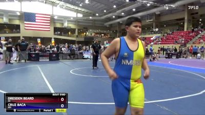 165 lbs Round 3 - Dresden Beard, KS vs Cruz Baca, NM