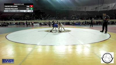 108 lbs Final - Cache Williams, Team Choctaw vs Westin Pollock, Owasso Junior High