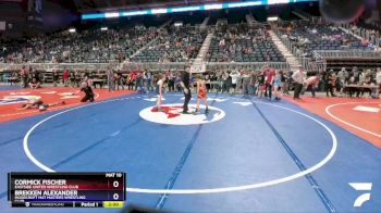 84 lbs Semifinal - Cormick Fischer, Eastside United Wrestling Club vs Brekken Alexander, Moorcroft Mat Masters Wrestling Club