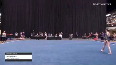 Olivia Brown - Women's Group, Team Flip Gymnastics - 2021 Women's Xcel Region 4 Championships