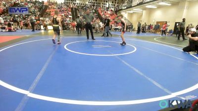 96 lbs Rr Rnd 2 - Xander Montgomery, Skiatook Youth Wrestling vs Tracker Smith, Salina Wrestling Club