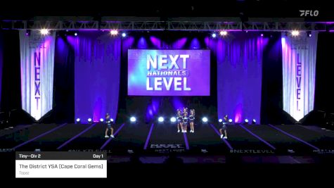 The District YSA (Cape Coral Gems) - Topaz [2024 Tiny--Div 2 Day 1] 2024 Next Level Nationals - Florida