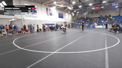 124 lbs Cons. Round 3 - Kennedy Russell, Life University vs Tonya Flournory, Unattached