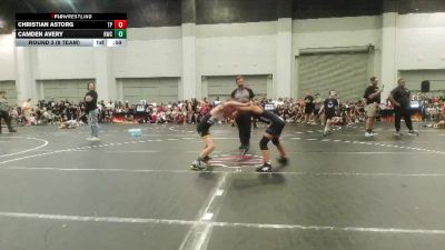 80 lbs Round 3 (8 Team) - Camden Avery, Rabbit Wrestling Club vs Christian Astorg, Team Palmetto
