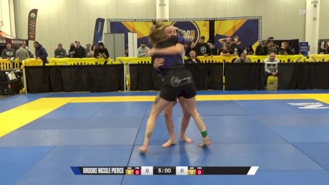 Melanie Anne Bobbitt vs Brooke Nicole Pierce 2024 World IBJJF Jiu-Jitsu No-Gi Championship