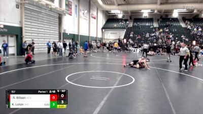 157 lbs Semifinal - Ryan Wilson, Western Colorado University vs Keegan Luton, Oklahoma City