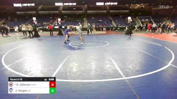 157 lbs Round Of 16 - Sean Callanan, Wakefield vs John Vargas, Salem, NH