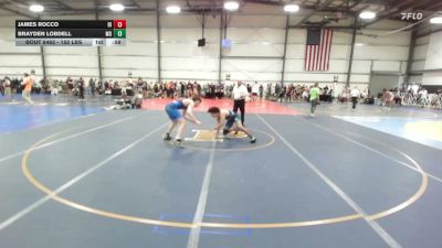 152 lbs Consi Of 32 #1 - James Rocco, RI vs Brayden Lobdell, MD