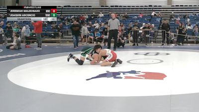 88 lbs Quarters - Jeremiah Maldonado, Munster Wrestling Club vs Joaquin Ascencio, Team Donahoe Wrestling Club