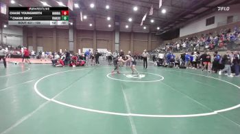 126 lbs Cons. Round 1 - Chase Gray, Francis Howell Central vs Chase Youngwirth, Hannibal