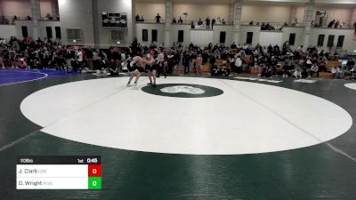 113 lbs Consi Of 16 #2 - Joshua Clark, Carver vs Dillon Wright, Plymouth South