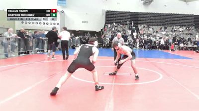 140-H lbs Consi Of 32 #1 - Teague Hearn, Fisheye vs Brayden Mckigney, Kings Park