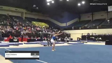 Kael Childers - Floor, Denali - 2021 USA Gymnastics Development Program National Championships
