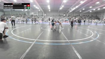 90 lbs Rr Rnd 3 - Rob Waller, All-American Wrestling Club Blue vs Zakk Kulas, Terps Xtreme ES