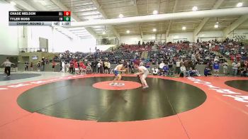 190 lbs Champ. Round 2 - Chase Nielson, Delta vs Tyler Ross, Fruita Monument