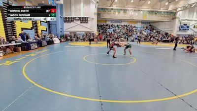 132 lbs Cons. Round 1 - Donnie Smith, Smyrna H S vs Jason Suydam, Archmere Academy