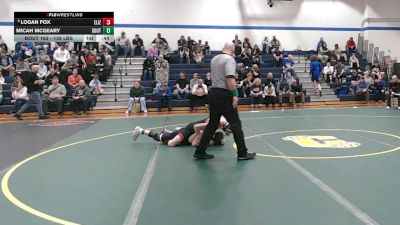 139 lbs Consy 1 - Logan Fox, Elizabeth Forward vs Micah McGeary, Southmoreland