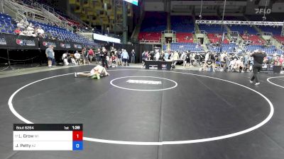 175 lbs Rnd Of 64 - Landen Grow, WI vs Joshua Petty, AZ