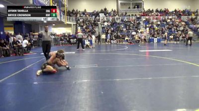 145 lbs Consy 2 - Ayden Tavella, Shaler vs Bryce Crowson, Bentworth