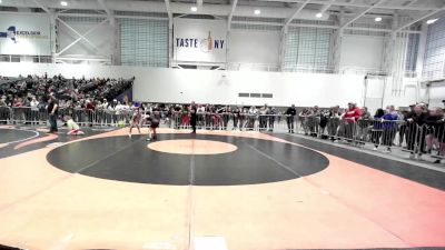 99-110 lbs Quarterfinal - Aria Doney, Johnstown PeeWee Wrestling vs Lily Shaver, Club Not Listed