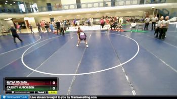 135 lbs Cons. Semi - Leyla Rapoza, Scramble Inc Wrestling vs Cassidy Hutchison, Lehi