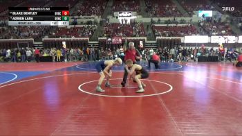 109 lbs Cons. Semi - Blake Bentley, Team Champs vs Adrien Lara, Bison Wrestling