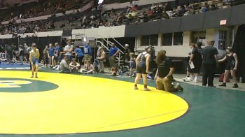 3-5 96 Round 4 - Kayden Parrish, Raider Nation Wrestling Club vs August Jeffrey, Guerrilla Wrestling (GWA)