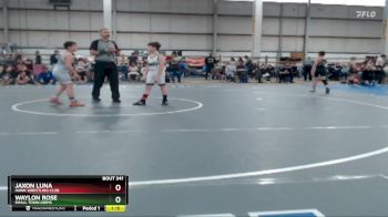 95 B Round 3 - Waylon Rose, Small Town Grims vs Jaxon Luna, Hawk Wrestling Club