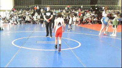 61 lbs Rr Rnd 5 - Declan Anastasoff, Smitty's Barn Red - ESC vs Willy Moreau, DoughBoy WC - ESC