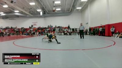 113 lbs Cons. Round 4 - Brogan Bartholomew, Pueblo County vs Sean Dammond, Northfield