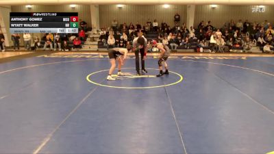 106 lbs Round 3 (16 Team) - Anthony Gomez, Millard South vs Wyatt Walker, Northwest